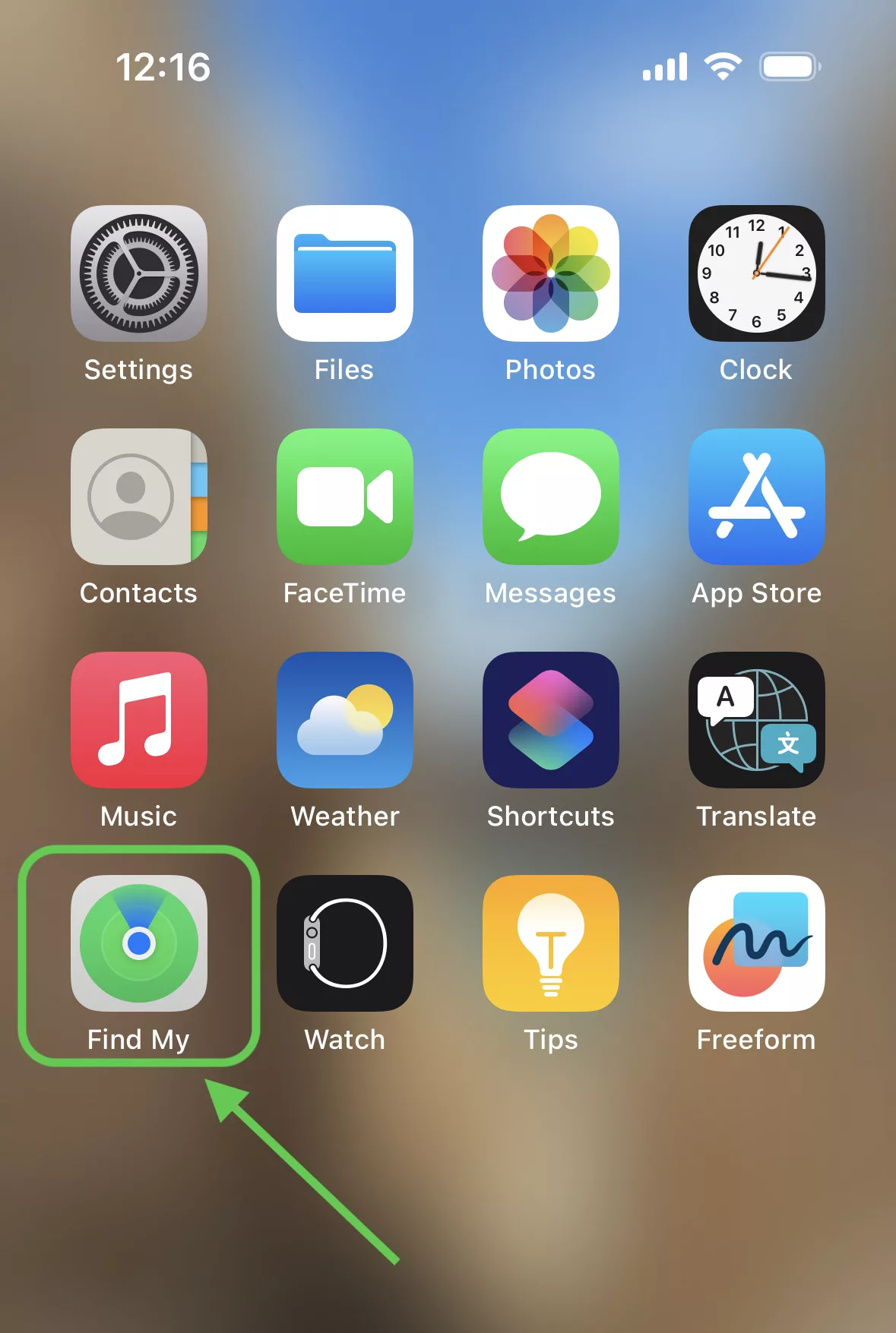 How to find Apple Watch Find My App shortcut
