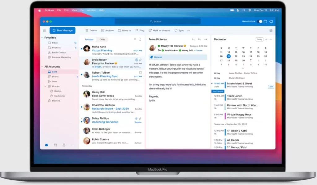 Outlook for Mac